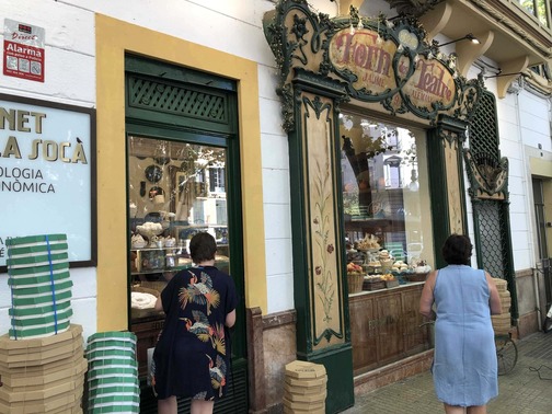 Una pastelería con encanto Forn des Teatre